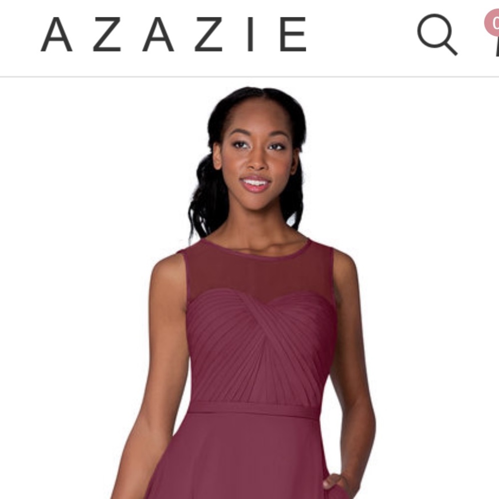 NEVER WORN Azazie Justine bridesmaid dress!